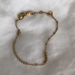 Madewell ankle bracelet